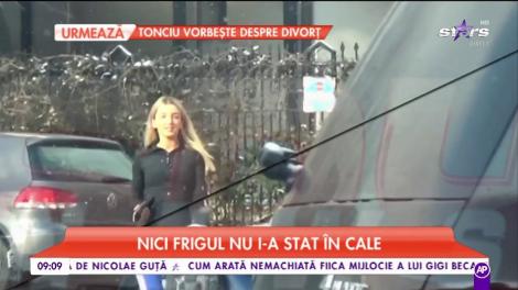 Fiica lui Gigi Becali face aroganțe pe străzile Capitalei