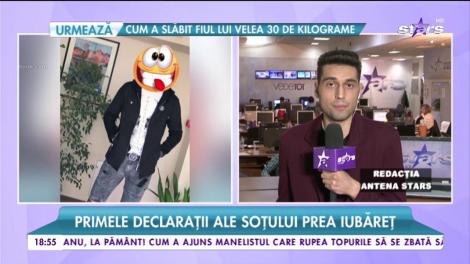 Soțul unei vedete acuzat că și-a înșelat soția cu două amante se apără. Primele lui declarații
