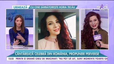 Cântăreață celebră din România, propuneri perverse: „Mi-au spus că trebuie să mă îndrăgostesc de tatăl meu în viața reală”