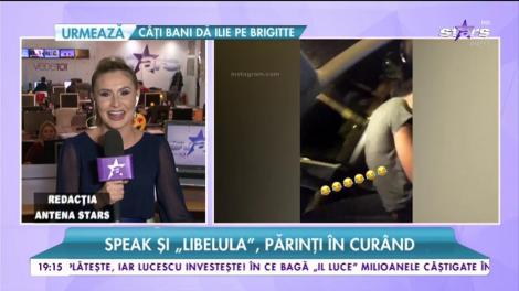 Speak şi Libelula, părinţi în curând. Au mers împreună la părinții artistului: "Vreau să fiu o mamă tânără"