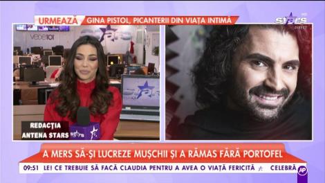 Pepe, lăsat fără portofel, la sala de fitness. Artistul a chemat imediat poliția. Care a fost reacția personalului