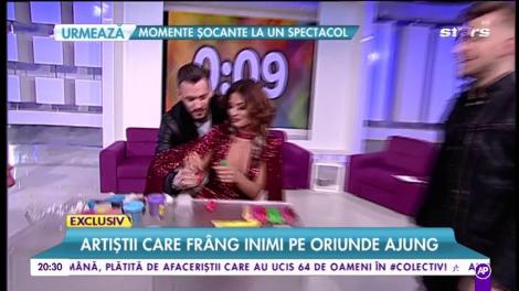 Artiștii care frâng inimi pe oriunde ajung, fac spectacol cu plastilină