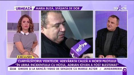 Clarvăzătorul Viorel Pop, despre moartea pilotului: „În urma incidentului cu hoțul, Adrian Iovan a fost blestemat”