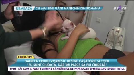 Daniela Crudu, mai sinceră ca niciodată. Sexy bruneta a vorbit, ATENŢIE!, despre căsătorie şi copii. S-a făcut fosta asistentă TV fată de casă?!