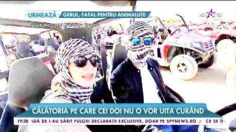 Jojo și soțul ei și-au rupt spatele în deșert