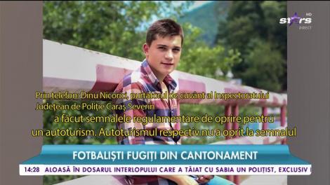 Fotbaliști fugăriți de poliție cu girofarele. Urmărire mai ceva ca-n filme