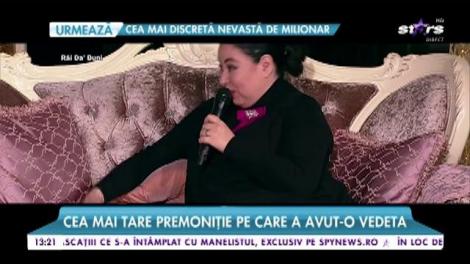 Oana Roman visează noaptea ce i se întâmplă ziua. Cea mai tare premoniție pe care a avut-o vedeta