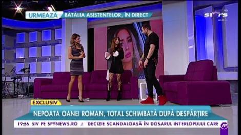 Calina Roman, cu șifonierul în platoul lui Morar