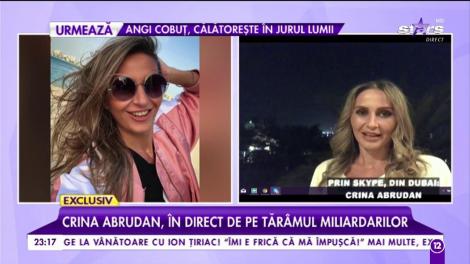 Crina Abrudan, vacanţă de lux pe cele mai exclusiviste plaje din Dubai