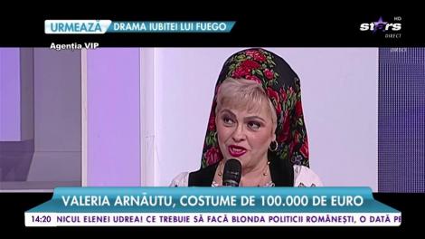 Valeria Arnăutu, costume de 100.000 de euro. Vedeta vorbește despre ținutele sale