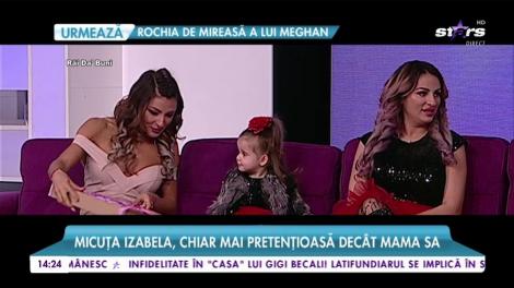 Micuța Izabela, chiar mai pretențioasă decât mama sa. Ce surprize pregătește Sânzi pentru finii ei