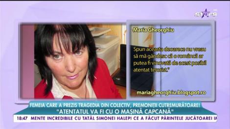 Femeia care a prezis tragedia din Colectiv, premoniții cutremurătoare!