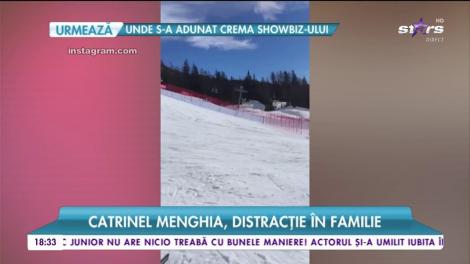 Catrinel Menghia, distractie în familie. Vedeta a mers la schiat alături de soră