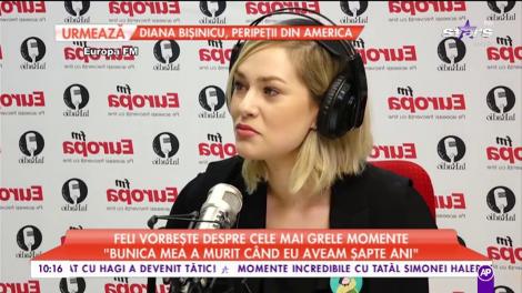 Feli, cu ochii în lacrimi și cu cicatrici în suflet: ”Mi-e dor în fiecare zi de ea! Mi-o amintesc foarte, foarte bine”