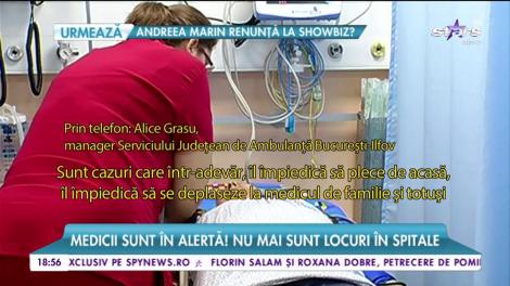 Panică în spitale! Gripa face ravagii. Mii de romani, diagnosticați cu infecții respiratorii severe