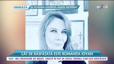 Cât de răsfățată este Romanița Iovan. Creatoarea este ținută în puf de soțul tinerel