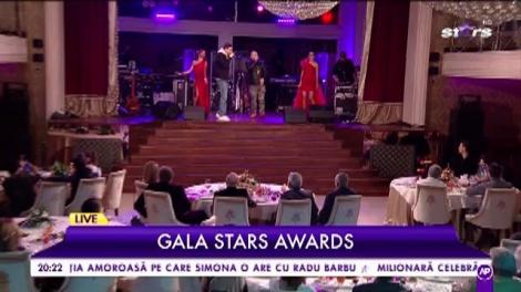 Sișu și Puya interpretează numeroase piese în cadrul galei Stars Awards