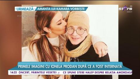 Primele imagini cu Ionela Prodan după ce a fost internată