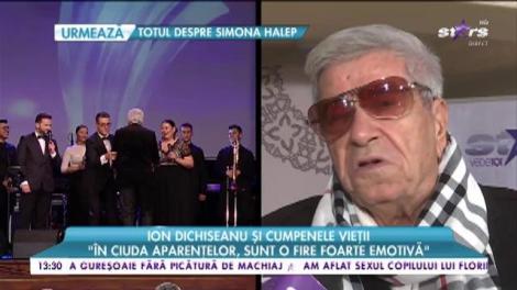 Ion Dichiseanu și cumpenele vieții: „Voiam să mă las de actorie în tinerețe”