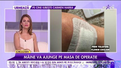 Florin Chilian, dublă intervenție chirurgicală. Diagnosticul doctorilor, extrem de grav