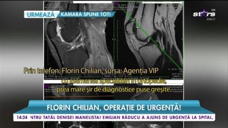 Florin Chilian, operație de urgență! „Este un șir de întâmplări pline de amărăciune”