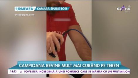 Simona Halep a început recuperarea. Campioana revine mult mai curând pe teren