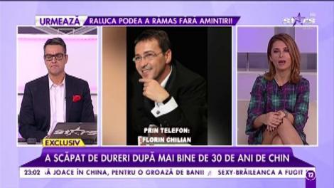 Florin Chilian, primele declaraţii după operaţia dificilă: ”Nu reușeam să scap din cauza unor diagnnostice puse greșit. Durerea îmi intrase în ADN”