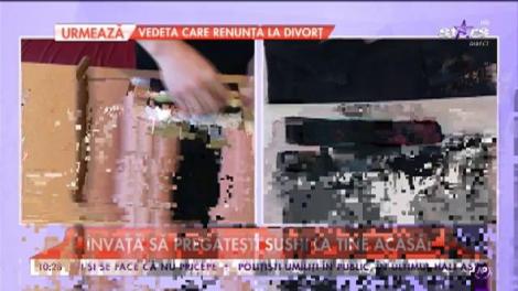 Învață să pregătești sushi la tine acasă!