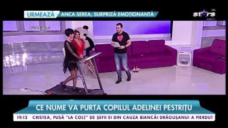 Adelina Pestriţu a ales deja un nume pentru bebeluş. Nimeni nu s-ar fi gândit la un asemenea prenume!