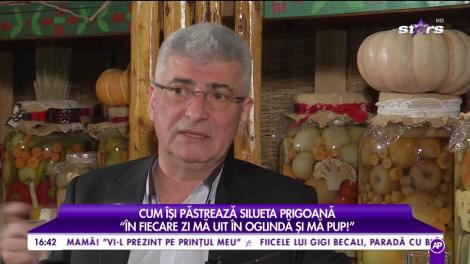 Silviu Prigoană: „Beau un litru de apă înainte de masă și nu mai mănânc”