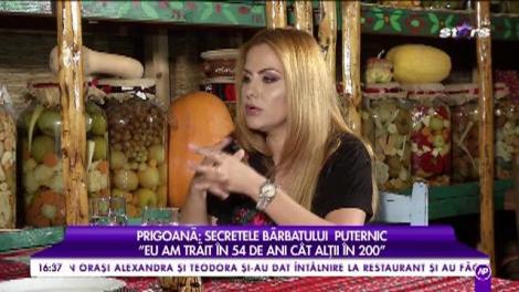 Prigoană, secretele bărbatului puternic: „Vreau să trăiesc 108 ani”