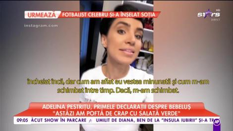 Cea mai proaspătă graviduță! Adelina Pestriţu, primele declaraţii despre bebeluş: "În primele luni de sarcină au apărut transformări..."