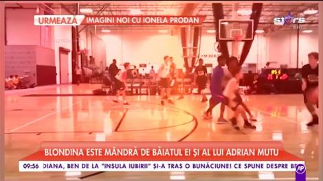 Fiul lui Adi Mutu şi al Alexandrei Dinu a crescut și face sport de performanță! Chipeșul Mario întoarce toate privirile!