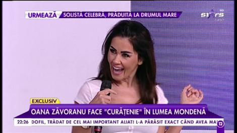 Oana Zăvoranu, dans spectaculos în platoul lui Brancu