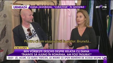 Ben de la „Insula Iubirii” a simțit pe pielea lui gustul infidelității: „Nu am avut niciodată încredere în Diana, am știut cum e”