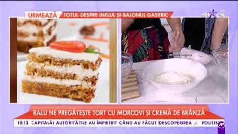 Cum se face cel mai bun tort cu morcovi cu cremă de brânză! Un desert sănătos și gustos, cu care să te răsfeți oricând!