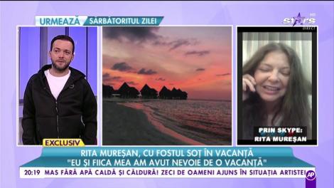 Rita Mureșan, cu fostul soț în vacanță: „Eu și fiica mea am avut nevoie de o vacanță”
