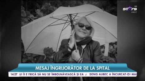 Mesaj îngrijorator de la spital. Ce le-a transmis Mirabela Dauer fanilor