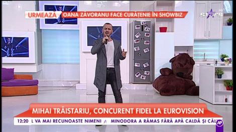Mihai Trăistariu, concurent fidel la Eurovision