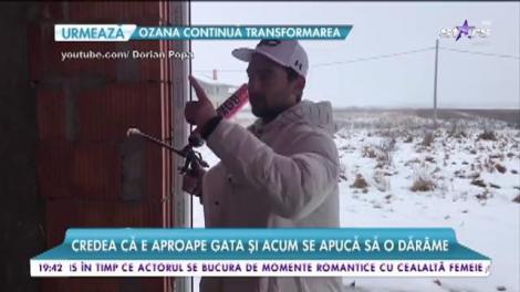Dorian Popa, nevoit să își demoleze casa, abia terminată: "Uitaţi-vă, mă, fraţilor! Ești nebun la cap?"
