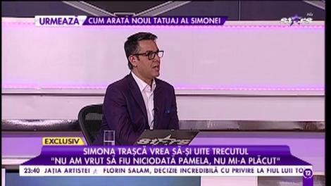Simona Traşcă vrea să-și uite trecutul. Sexy bomba și-a șters tatuajul care a consacrat-o
