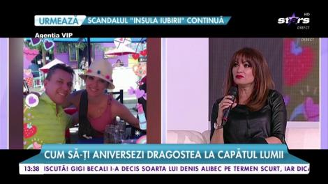 Anca Ţurcaşiu, peripeţii alături de soţ. Cum să-ți aniversezi dragostea la capătul lumii