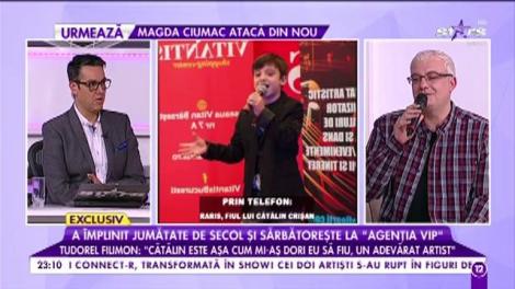 Raris, fiul lui Cătălin Crișan, mesaj pentru tatăl lui: „Te iubim foarte, foarte mult”