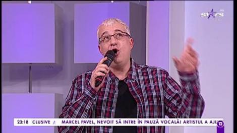 Cătălin Crișan cântă melodia „ Doar un om”