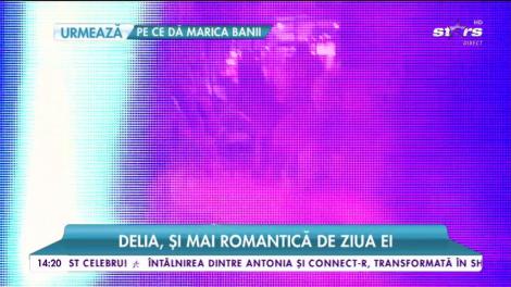 Delia, și mai romantică de ziua ei.  Vedeta și Răzvan dovadă de dragoste