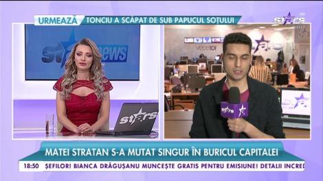 Matei Stratan s-a mutat singur într-o zonă exclusivistă a Capitalei