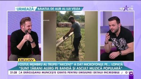 ll mai ții minte pe blondul de la "Akcent"? Sorin a dat microfonul pe... lopată. Ce s-a ales de el?