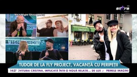 Tudor de la Fly Project, vacanță cu peripeții. Ce i s-a întâmplat artistului și soției sale
