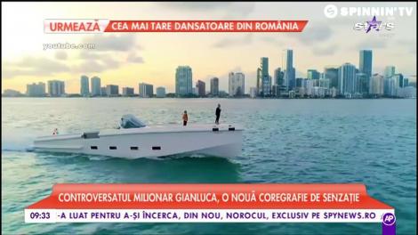 Controversatul milionar Gianluca, o nouă coregrafie de senzație