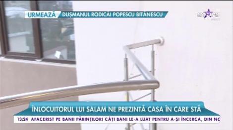 Chemat de fisc pentru averea sa. Înlocuitorul lui Salam prezintă casa în care stă